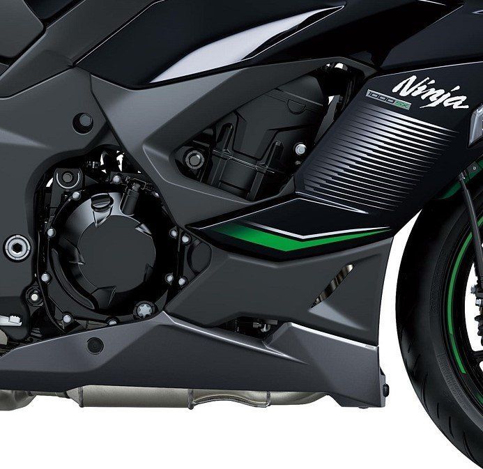 Двигатель нового мотоцикла Kawasaki Ninja 1000SX 2022 года
